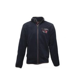 Kurtka polarowa Peak Mountain Conac. Niebieskie kurtki snowboardowe męskie Peak Mountain, xl, bez wzorów, z polaru, bez kaptura, narciarskie. W wyprzedaży za 200.50 zł.