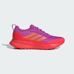 Buty Runfalcon 5 TR Running. Brązowe obuwie sportowe damskie Adidas, bez wzorów, do biegania. Za 259.00 zł.