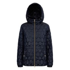 Damska kurtka parka Geox Myluse. Niebieskie parki damskie Converse, s, bez wzorów, z materiału, bez kaptura. Za 529.50 zł.