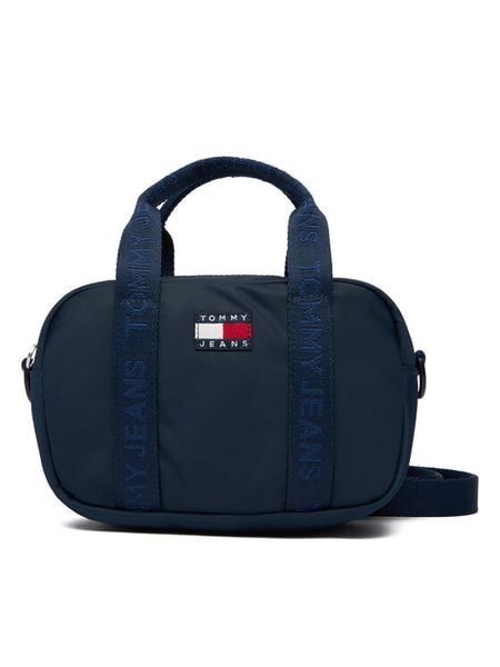 Tommy Jeans Torebka Tjw Ess Daily Crossover AW0AW17889 Granatowy. Niebieskie torebki do ręki damskie Tommy Jeans, bez wzorów, z jeansu, bez dodatków. Za 299.99 zł.