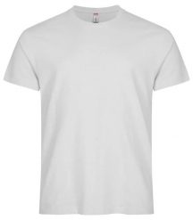 Clique Premium Long-T Ekstra długi T-shirt z bawełny. Białe t-shirty męskie CLIQUE, s, bez wzorów, z bawełny, bez kołnierzyka. Za 107.46 zł.