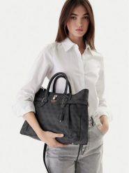 Guess Torebka Yesba HWSG78 33070 Szary. Szare torebki do ręki damskie Guess, z aplikacjami, ze skóry, bez dodatków. Za 719.99 zł.