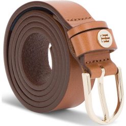 Pasek Damski TOMMY HILFIGER - Classic Belt 2.5 AW0AW05884 262. Brązowe paski damskie Tommy Hilfiger, w paski, ze skóry. Za 179.00 zł.