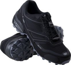 Buty trekkingowe męskie Elbrus Denov czarne r. 46. Czarne trekkingi męskie ELBRUS. Za 199.90 zł.