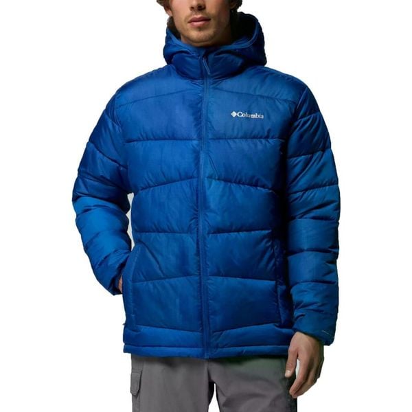 Kurtka COLUMBIA FIVEMILE BUTTE II HOODED Niebieski. Niebieskie kurtki męskie Columbia, s, bez wzorów, z syntetyku, bez kaptura. Za 340.99 zł.