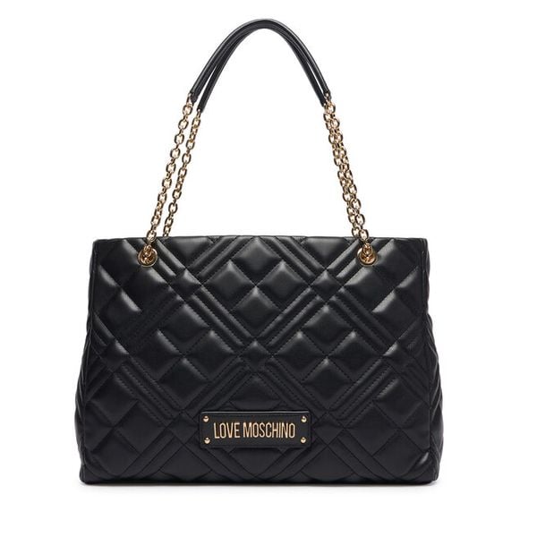 Torebka LOVE MOSCHINO. Czarne torebki do ręki damskie Love Moschino, bez wzorów, klasyczne, bez dodatków. Za 866.99 zł.