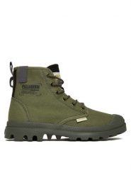 Palladium Trapery Pampa Michigan 79496-325-M Zielony. Zielone śniegowce i trapery męskie Palladium, z materiału, bez zapięcia. Za 319.99 zł.