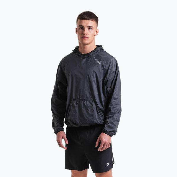 Bluza męska BOXRAW Genaro Oversized Windbreaker Hoodie. Szare bluzy męskie BOXRAW, m, bez wzorów, z poliamidu, bez kaptura. Za 319.99 zł.