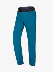 Spodnie wspinaczkowe męskie Ocun Jaws Pants. Niebieskie spodnie materiałowe męskie Ocun, l, bez wzorów, z bawełny. Za 351.99 zł.
