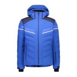 Kurtka z kapturem CMP. Niebieskie kurtki snowboardowe męskie CMP, m, bez wzorów, z puchu, z kapturem, narciarskie. Za 1,248.60 zł.