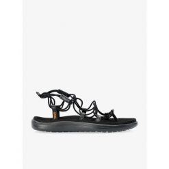 Sandały damskie Teva Voya Infinity. Czarne obuwie sportowe damskie Teva, bez wzorów, trekkingowe. Za 199.98 zł.