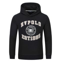 Bluza jeździecka z kapturem HV Polo Marcus. Czarne bluzy męskie HV POLO, l, bez wzorów, z dresówki, z kapturem, na fitness i siłownię. Za 381.00 zł.