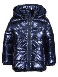 Blue Seven Kurtka zimowa 795698 X Granatowy Regular Fit. Niebieskie buty zimowe dziewczęce Blue Seven, bez wzorów, z syntetyku, bez zapięcia. Za 179.99 zł.