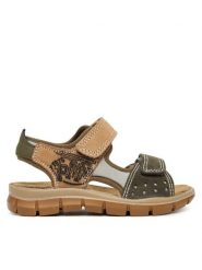 Primigi Sandały 1397722 M Brązowy. Brązowe sandały chłopięce Primigi, ze skóry, bez zapięcia. Za 229.99 zł.