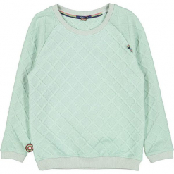 Sweter "It's Coming UP Again" w kolorze miętowym. Niebieskie swetry dla dziewczynek 4FunkyFlavours Kids. W wyprzedaży za 102.95 zł.