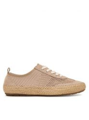 EMU Australia Espadryle Jaida W13274 Beżowy. Brązowe espadryle damskie Emu Australia, bez wzorów, z materiału, bez obcasa, bez zapięcia. Za 338.99 zł.