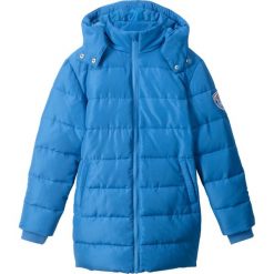 Parka zimowa bonprix lodowy niebieski. Niebieskie kurtki i płaszcze dla dziewczynek bonprix, na zimę. Za 149.99 zł.