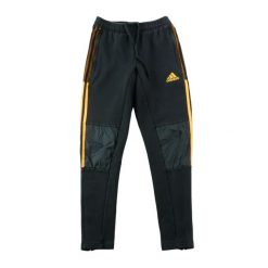 Second life - Spodnie dresowe męskie Tiro Winterized - Stan bardzo dobry. Czarne spodnie sportowe męskie Adidas, na zimę, l, bez wzorów, z dresówki, na fitness i siłownię. Za 155.76 zł.