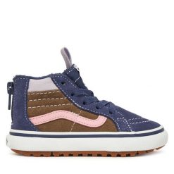 Sneakersy Vans. Niebieskie trampki i tenisówki chłopięce Vans, bez wzorów, bez zapięcia. Za 279.99 zł.