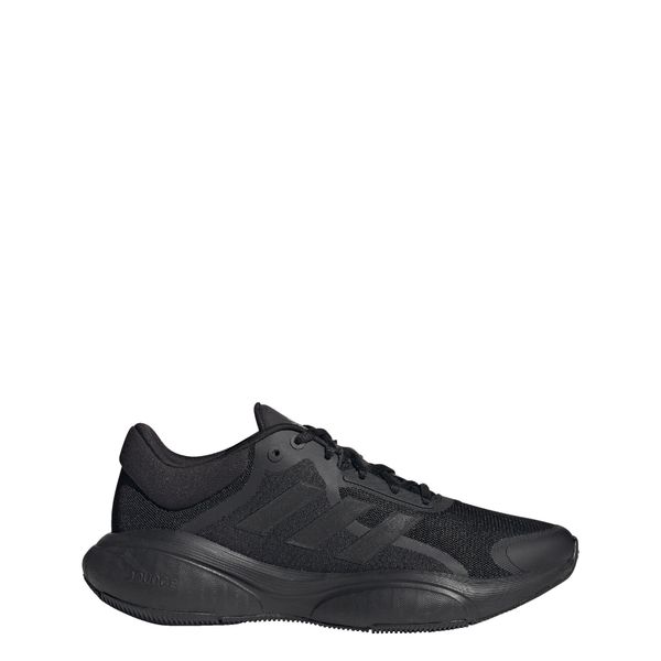 Buty do biegania damskie Adidas Response. Czarne obuwie sportowe damskie Adidas, bez wzorów, z syntetyku, do biegania. Za 294.00 zł.