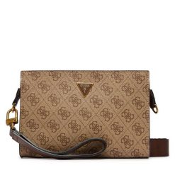 Saszetka Guess. Brązowe saszetki męskie Guess, młodzieżowe, małe. Za 369.99 zł.