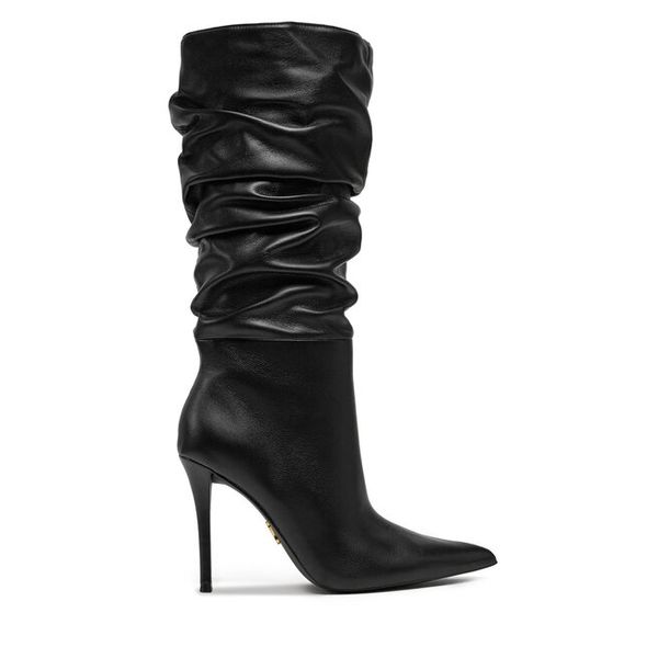 Kozaki Steve Madden. Czarne kozaki damskie Steve Madden, bez obcasa, na szpilce. Za 669.99 zł.