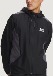 Kurtka Mężczyzna UNDER ARMOUR UA TECH SPORT WOVEN JKT. Czarne kurtki męskie Under Armour, m, bez wzorów, sportowe. Za 367.85 zł.