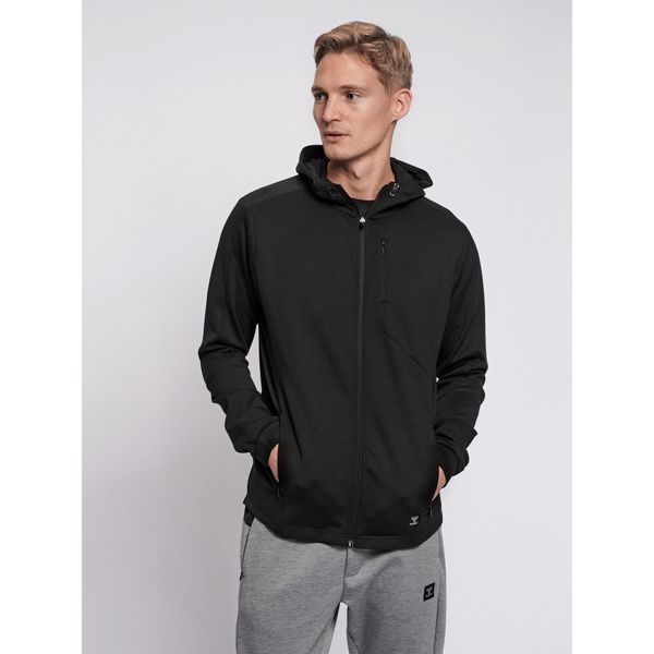 Bluza fitness męska Hummel hmltropper zip z kapturem. Szare bluzy męskie Hummel, m, bez wzorów, z kapturem. W wyprzedaży za 250.50 zł.