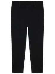 NAME IT Legginsy 13186951 Czarny Slim Fit. Czarne legginsy dla dziewczynek Name it, bez wzorów, z bawełny. Za 39.99 zł.