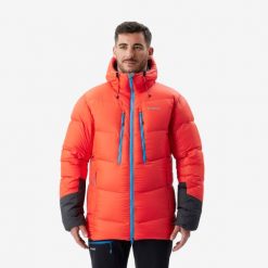 Kurtka alpinistyczna męska Simond Makalu. Czerwone kurtki męskie SIMOND, l, bez wzorów, z materiału, wspinaczkowe. Za 699.99 zł.