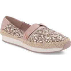 Espadryle BUTTERFLY TWISTS - Maya BT31-009-321 Rose Gold Glitter/Fawn Suede. Espadryle damskie marki Butterfly Twists. W wyprzedaży za 199.00 zł.