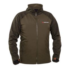 SoftShell Bluza wędkarska. Zielone bluzy damskie TANDEM BAITS, bez wzorów, z softshellu, bez kaptura. Za 265.49 zł.