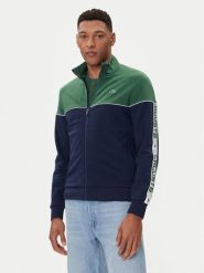Lacoste Bluza SH4751 Granatowy Regular Fit. Niebieskie bluzy męskie Lacoste, m, bez wzorów, z syntetyku, bez kaptura. Za 619.99 zł.