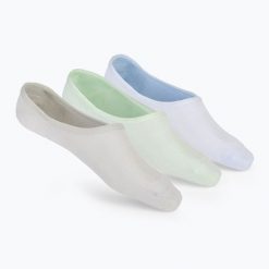 Skarpety damskie SKECHERS Non Terry No Show Liner 3. Niebieskie skarpety damskie Skechers, bez wzorów, z elastanu. Za 29.99 zł.