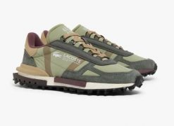 Buty Męskie Sportowe Lacoste Elite Active 2263 Sma Sneakersy. Zielone trekkingi męskie Lacoste, trekkingowe. Za 531.10 zł.