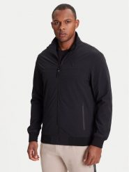 Guess Kurtka przejściowa Z5YL07 WH2H0 Czarny Regular Fit. Czarne kurtki męskie Guess, m, z aplikacjami, z syntetyku, bez kaptura. Za 489.99 zł.