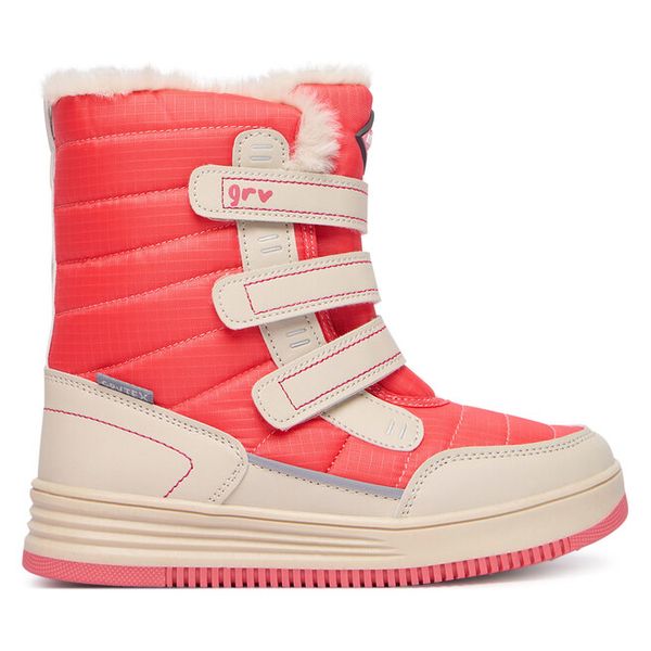 Śniegowce Garvalin. Czerwone śniegowce dziewczęce Garvalin, bez zapięcia. Za 179.99 zł.