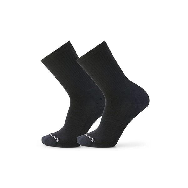 Skarpety trekkingowe męskie Smartwool Everyday Solid Rib Crew. Czarne skarpety męskie Smartwool, bez wzorów. Za 71.99 zł.