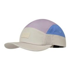Damska czapka z daszkiem Buff 5 Panel Go Cap. Niebieskie czapki i kapelusze damskie Buff, bez wzorów, z elastanu, sportowe. W wyprzedaży za 110.20 zł.