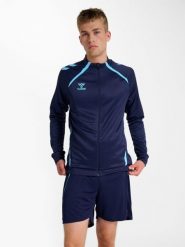 Kurtka wodoodporna Hummel Lead 2.0. Niebieskie kurtki damskie Hummel, xl, bez wzorów, z materiału, bez kaptura. Za 233.95 zł.