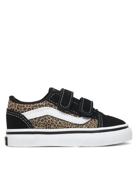 Vans Tenisówki Old Skool V VN000EE1YY61 Brązowy. Brązowe buty sportowe dziewczęce Vans, bez wzorów, ze skóry, bez zapięcia, tenisowe. Za 150.99 zł.