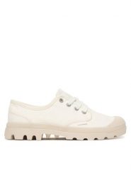 Palladium Trampki Pampa Oxford 92351-100-M Biały. Białe trampki i tenisówki damskie Palladium, bez wzorów, z materiału, bez zapięcia. Za 339.99 zł.