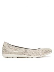 Caprice Baleriny 9-22150-42 Beżowy. Brązowe baleriny damskie Caprice, bez wzorów, ze skóry, bez obcasa. Za 208.99 zł.
