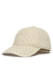 Calvin Klein Czapka z daszkiem LV04F5036G Écru. Czapki i kapelusze damskie Calvin Klein, bez wzorów, z bawełny. Za 189.99 zł.