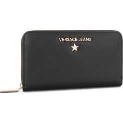 Duży Portfel Damski VERSACE JEANS - E3VSBPN3 70787 899. Czarne portfele damskie Versace Jeans, z jeansu. Za 369.00 zł.