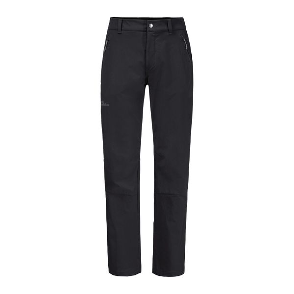 Spodnie softshell męskie Jack Wolfskin Activate XT. Czarne spodnie materiałowe męskie Jack Wolfskin, m, bez wzorów, z softshellu, trekkingowe. Za 359.99 zł.