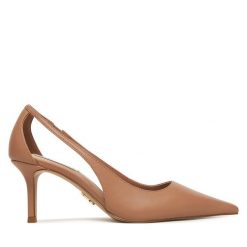 Szpilki Steve Madden. Czerwone szpilki damskie Steve Madden, bez wzorów, bez obcasa, bez zapięcia. Za 469.99 zł.