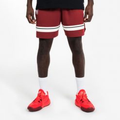 Spodenki do koszykówki unisex Tarmak NBA SH 900. Fioletowe szorty damskie TARMAK, m, bez wzorów, z materiału, biznesowe. Za 139.99 zł.