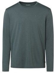 Koszulka funkcyjna M Essential LS T-Shirt. Zielone bluzki z długim rękawem męskie Vaude, l, bez wzorów, z materiału, bez kołnierzyka. Za 264.20 zł.