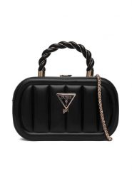 Guess Torebka J6RZ17 WK570 Czarny. Czarne torby i plecaki dziecięce Guess, ze skóry. Za 299.99 zł.